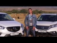 Сравнительный тест-драйв Mazda CX-5 и Honda CR-V от Игоря Бурцева